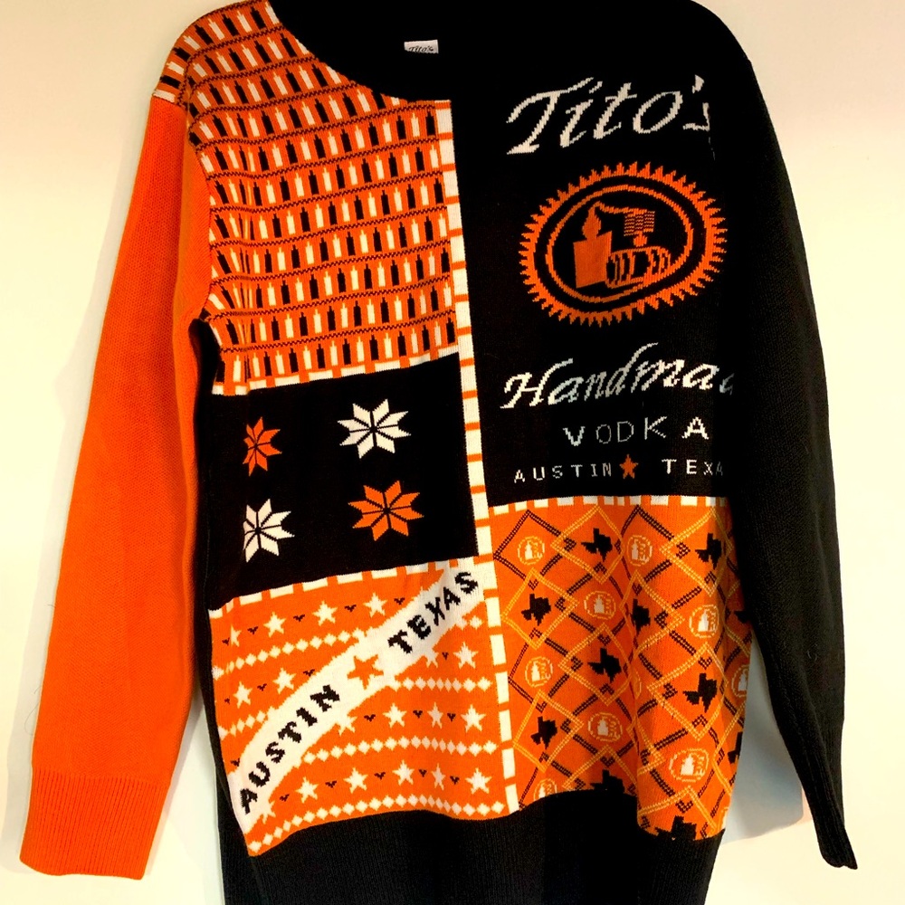 Titos vodka sweater